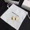 Original Order New Product Balenciaga New Gold Earrings Made Of Brass Material Plated With 18k 4vkn8i05