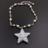 CH * Nel Platinum Resin Pentagram Necklace Consistent ZP Brass MaterialUpdate Time: February 28 7pr3yx6d