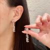 Miumiu MIUMIU Earrings Are Handmade Diamonds That Are A Must-have Item For Little Fairies And G ywo1csqs