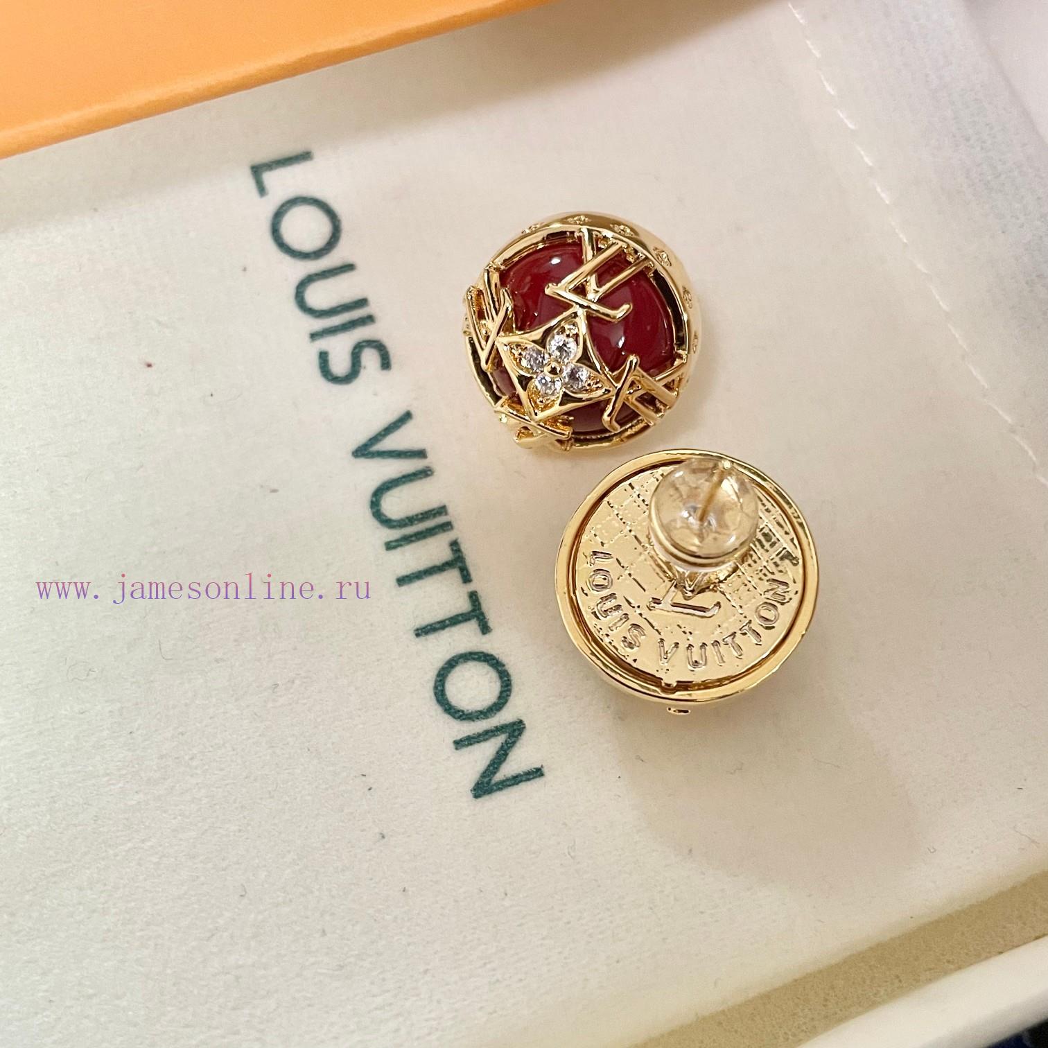 New LV Earrings Made Of Louis Vuitton's Consistent Material Hot Selling Design Unique Retro And scjq8box - Image 8