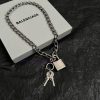The New Balenciaga Necklace From Balenciaga With A Retro Style Is Simple And Elegant. It Has A hdzw6di7