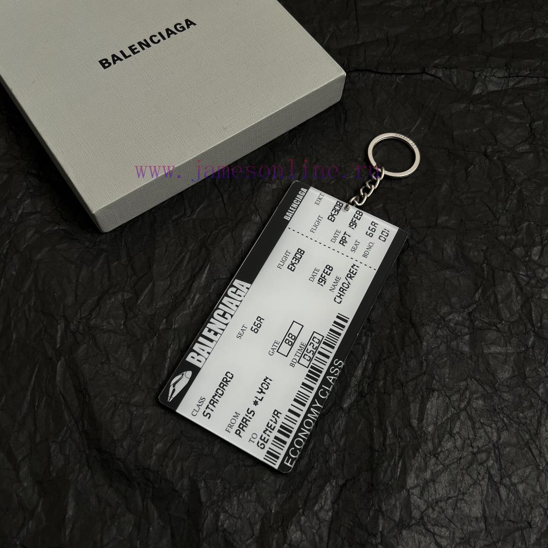 Balenciaga Passport Card Keychain From Balenciaga Is Simple And Elegant With A High-end Brand A 8qswzsqt - Image 2
