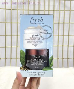One To One/Fulaishi Black Tea Sleeping Facial Mask Two Piece Set Contains 100ml Black Bottle An ip5bfae2