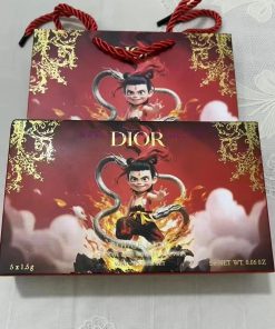 Beauty/Dior Nezha Blue Gold Lipstick Sample Five Piece Set Includes 1.5g * 5 Includes 999 Velve 15ecs4xt
