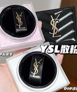 Beauty/Saint Laurent Leather Powder Colors 01 Transparent 04 Pink Mist Purple 05 Glacier BlueUp rrjharo7