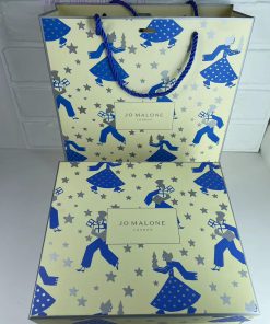 Beauty/Gift Bag+"Zumarong" Blue Ribbon Body Fragrance Three Piece Set Contains 250ml Blue Campa iaf5l3f8