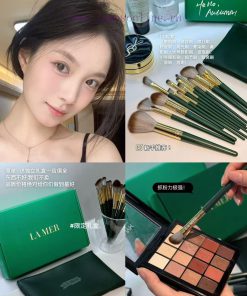 Beauty/The Mystery Of Sea Blue Gilded Makeup Brush 14 Piece Set Is Not Made Of Beauty MakeUpMak 39n51yzz