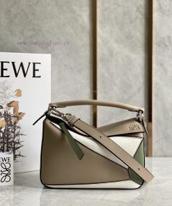 Loewe Bags Loєwє  Puzzle Light Oat Rice White Small Size~🧱 Latest Practices For Cabinet SynchronizationSyn 5fqmaol7
