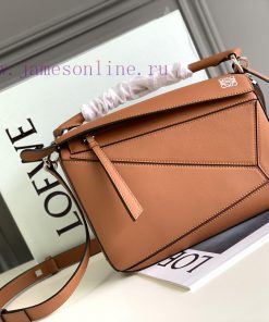 Loewe Bags Loe * We Popular Puzzle Small (small Size 24CM Shipped Small Geometric Bag Made Of Cowhide Inla wot2zr58