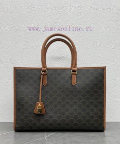Loewe Bags CELI-NE TRIOMPHE 2022 Spring Horizontal CABAS Handbag Versatile Classic Triumph Flower Series H zvdvdtmy