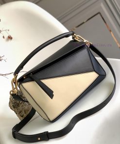 Loewe Bags Loe * We Popular Puzzle Small (small Size 24CM Shipped Small Geometric Bag Made Of Cowhide Inla 86w9649x
