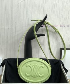 Loewe Bags CELINE | 22s Spring/Summer~Smooth Cowhide Crossbody Oval WalletThe Mooncake Bag Is So Cute 🥑 Av 4gelsxlx