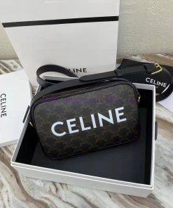 Loewe Bags C * Eline Tonmphe Synthetic Leather Coated Canvas Large Logo ͚ Camera Bag Coated Canvas Distres hxd0qjxj