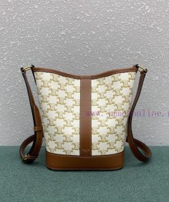 Loewe Bags TRIOMPHE FOLCO 2021 Spring/Summer New Product White Old Color Series Young Vitality Classic Sti i6k4ych5