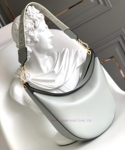 Loewe Bags The 2022 Loewe Luna Half Moon Hobo Handbag Features A Sleek Body Design With Sculpted Contours vmkbikgn
