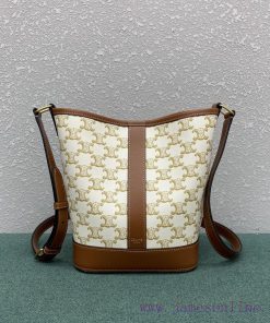 Loewe Bags TRIOMPHE FOLCO 2021 Spring/Summer New Product White Old Color Series Young Vitality Classic Sti pjabm2yg