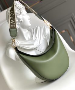 Loewe Bags The 2022 Loewe Luna Half Moon Hobo Handbag Features A Sleek Body Design With Sculpted Contours 9eeye6tm