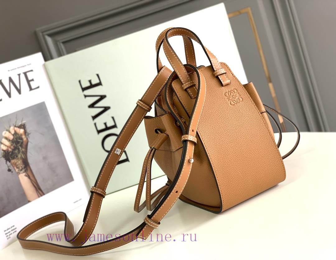 Loewe Bags Loe * WeMini Hammock Dw Bag Mini Hammock Lychee Pattern Made Of Lychee Grain Cowhide "one Shoul mtzpwsxi