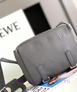 Loewe Bags The Military Messenger Bag Features A Zippered Top Compartment And An Additional Front Compartm mczhljz9