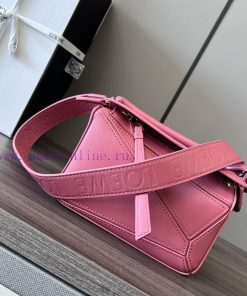 Loewe Bags 𝑳𝒐𝒆𝒘𝒆 Satin Cowhide Puzzle Handbag New StyleThe Rectangular Shape And Precise Cutting Technolog 1cdr5qhb