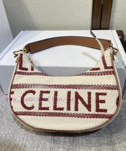 Loewe Bags Event Price CE New AVA~Towel Armband Crescent Bag Adjustable Shoulder Strap Composition Elegant 0acbmksb