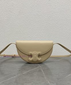 Loewe Bags New Product Launch ️️Celine 2022 Winter Show Basace Triumphal Arch~Moon Bag Half Moon Bag Body fdda11ci