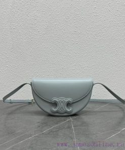 Loewe Bags New Product Launch ️️Celine 2022 Winter Show Basace Triumphal Arch~Moon Bag Half Moon Bag Body 4dfejyk1