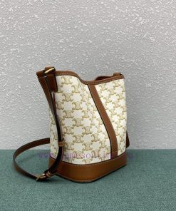 Loewe Bags TRIOMPHE FOLCO 2021 Spring/Summer New Product White Old Color Series Young Vitality Classic Sti 9ncnzh5j