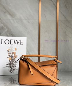 Loewe Bags Loewe's Popular Puzzle Is Made Of Imported Pearl Cowhide And Features A Unique Cut Combined Wit 2oc7dx4p