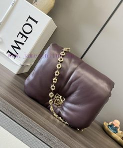 Loewe Bags 2023 Shining Nappa Sheep Leather Puffer Goya Handbag New Arrives At HomeInspired By Goya Aesthe t0eaz6ka