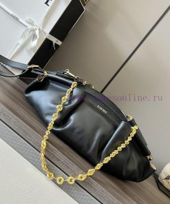 Loewe Bags . New Small Cow Leather Handbag With Chain PaseoExquisite Workmanship Simple And Elegant Silhou 9a1unafz