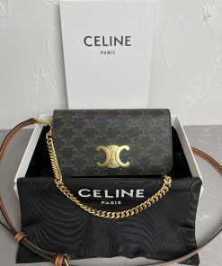 Loewe Bags CELIN'E~New Vintage Multi Pochette Triomphe HandbagNew Arrivals Brand New Multi-purpose Small B lebqfq40