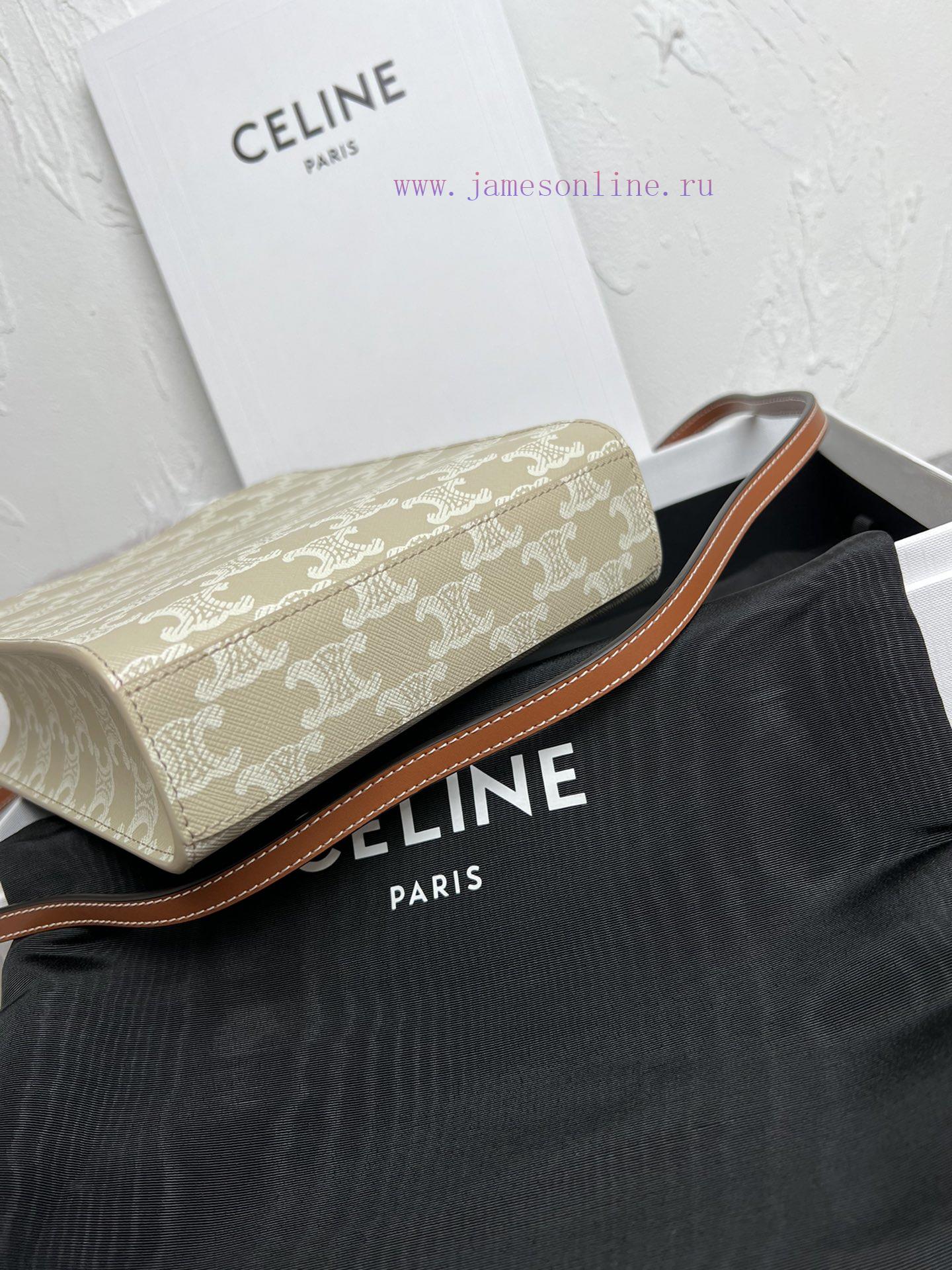 Loewe Bags New Color CELIN-E CABAS Mini Logo Printed Cow Leather Vertical HandbagNew Logo Printing Series q14ac70y - Image 10