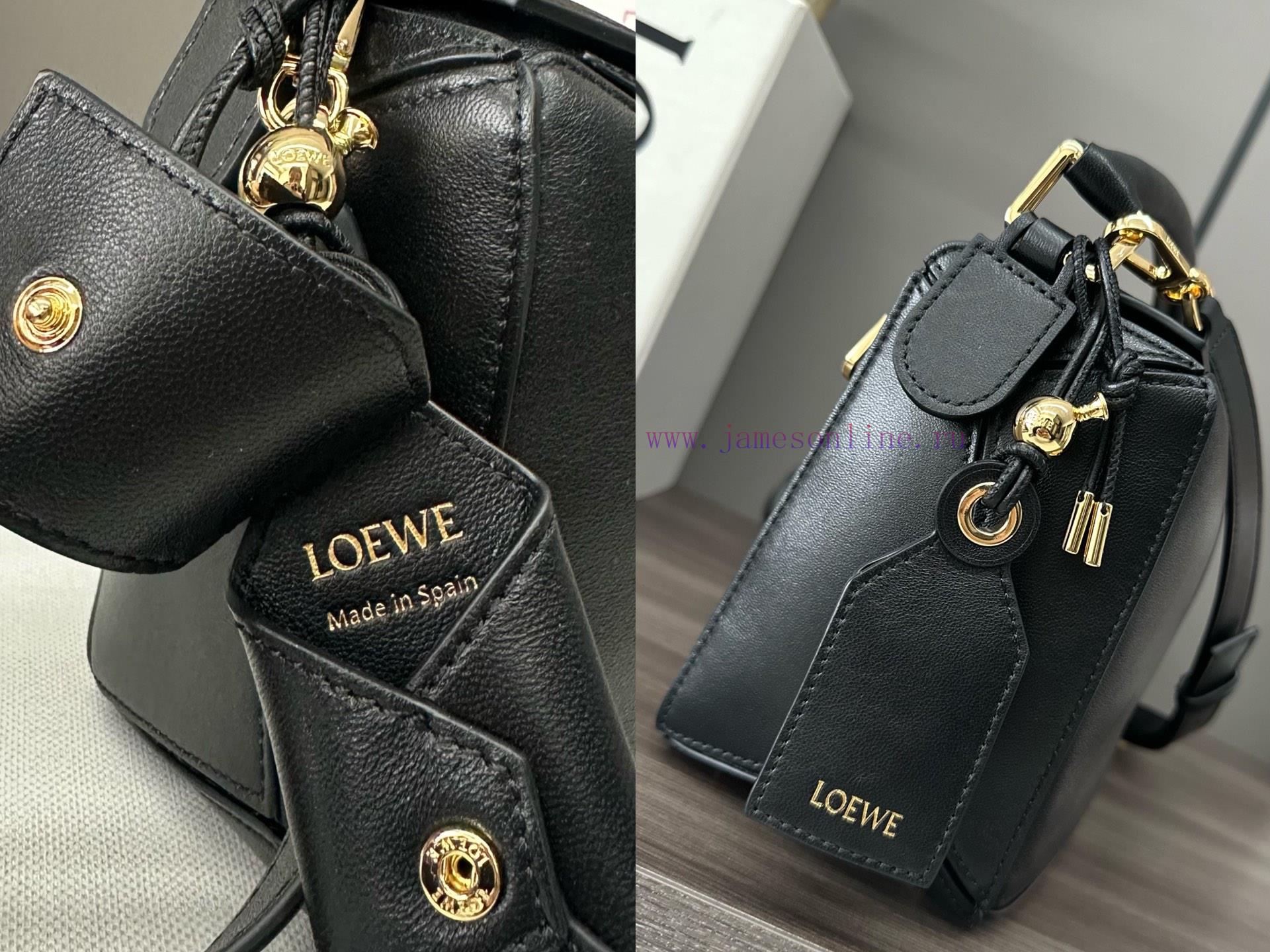 Loewe Bags . LO ℮ W ℮ New Small Nappa Sheep Leather Featherlight Puzzle Handbag With Unique Geometric Line iqjc2t95 - Image 6