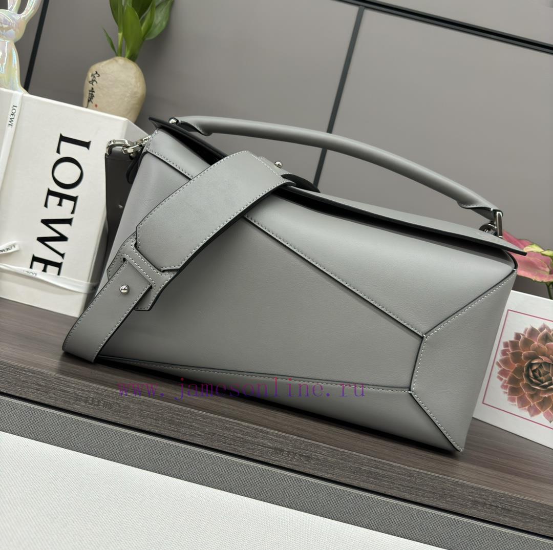 Loewe Bags L ⊚℮ W ℮ Large Cowhide Leather Puzzle Edge HandbagFully Upgraded And Synchronized With The Late 9flpmejb - Image 2