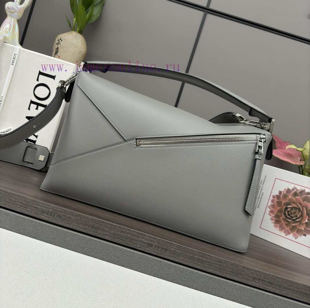 Loewe Bags L ⊚℮ W ℮ Large Cowhide Leather Puzzle Edge HandbagFully Upgraded And Synchronized With The Late 9flpmejb - Image 4