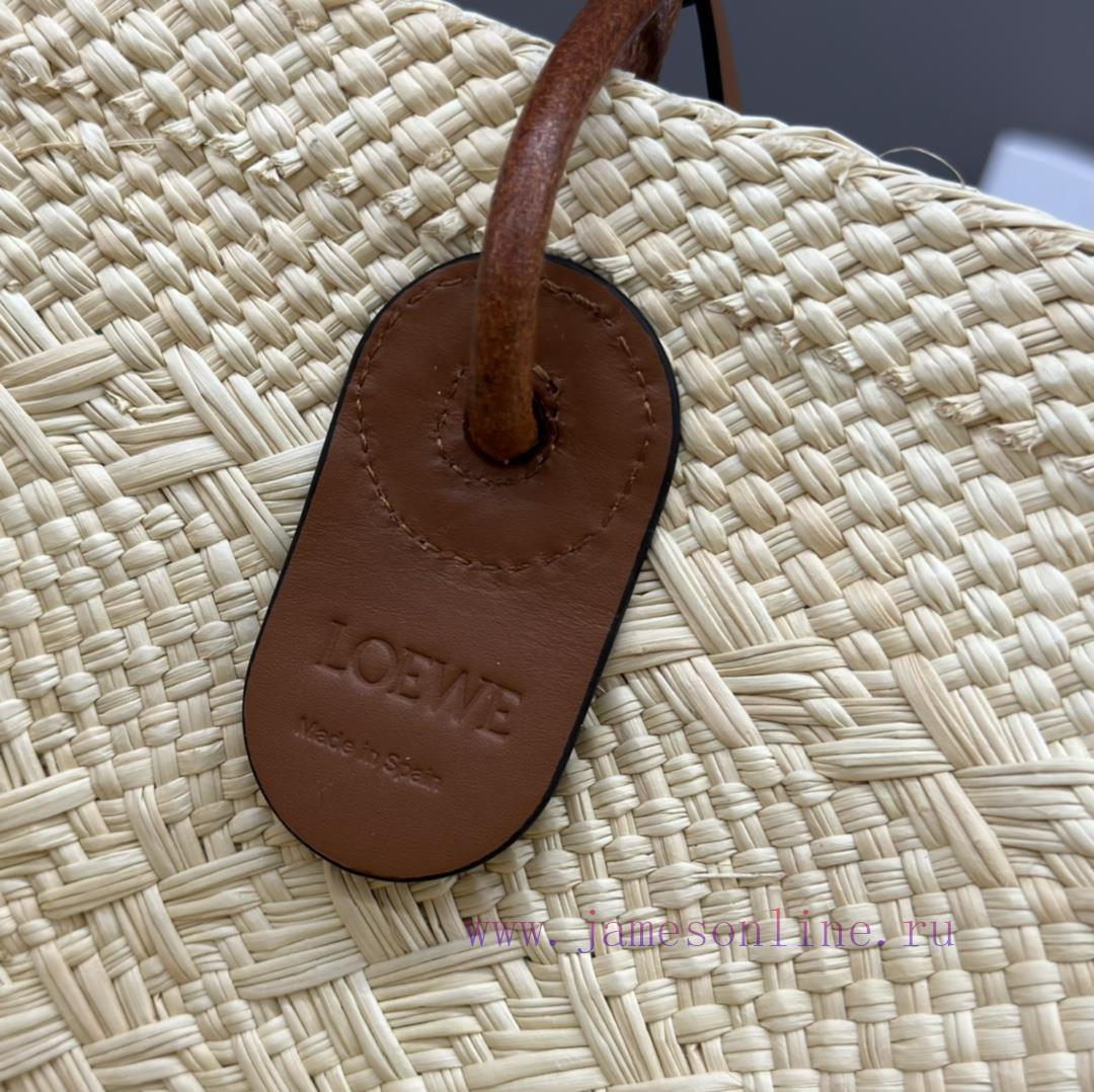 Loewe Bags .LO℮w℮ 🧺 Iraka Palm Fiber And Cow Leather Anagram Basket Handbag * A Traditional Basket Handbag 07kqypoi - Image 9