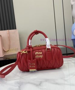 MiuMiu Bags M Home's New Bowling Bag With Complete Original Packaging Featured On The Official Website Is D c2hvpivk