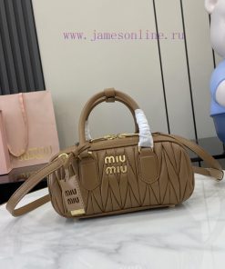 MiuMiu Bags M Home's New Bowling Bag With Complete Original Packaging Featured On The Official Website Is D l9xhyxfz