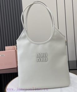 MiuMiu Bags New Miu Women's IVY Leather Shoulder Bag With Full Original PackagingThis Classic Tote Bag Is A sk7xw4le