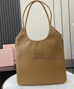 MiuMiu Bags New Miu Women's IVY Leather Shoulder Bag With Full Original PackagingThis Classic Tote Bag Is A 7j9mc2g5