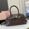 MiuMiu Bags The New Miu Miu Popular Bowling Bag Comes With A Complete Set Of Original Packaging. It Is Made la31hujo