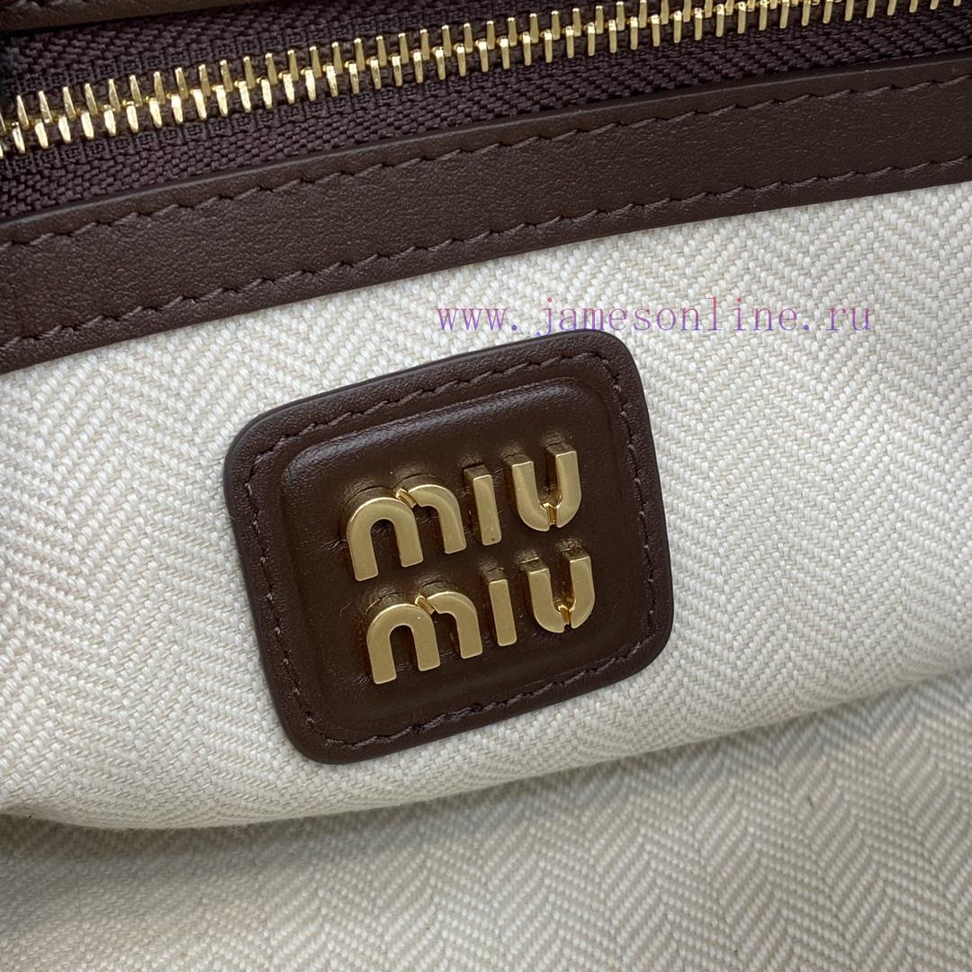 MiuMiu Bags New Arcadia Suede Cowhide Small Size (22cm) Bowling/crossbody Bag With Full Original Packaging nn86ibof - Image 9