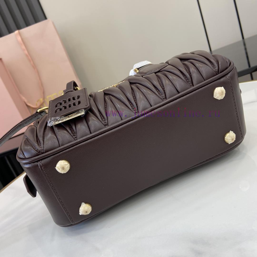 MiuMiu Bags M Home's New Bowling Bag With Complete Original Packaging Featured On The Official Website Is D ndy6d1qz - Image 5