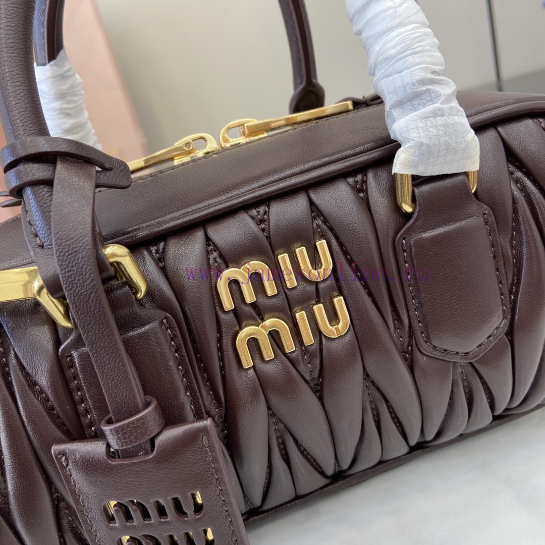 MiuMiu Bags M Home's New Bowling Bag With Complete Original Packaging Featured On The Official Website Is D ndy6d1qz - Image 6
