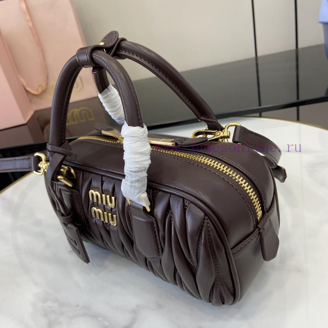 MiuMiu Bags M Home's New Bowling Bag With Complete Original Packaging Featured On The Official Website Is D ndy6d1qz - Image 9