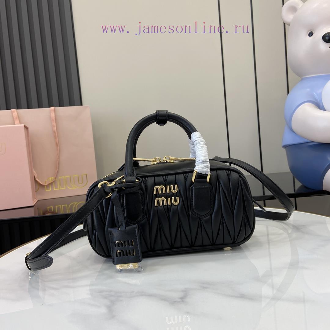 MiuMiu Bags M Home's New Bowling Bag With Complete Original Packaging Featured On The Official Website Is D 15019grn - Image 2