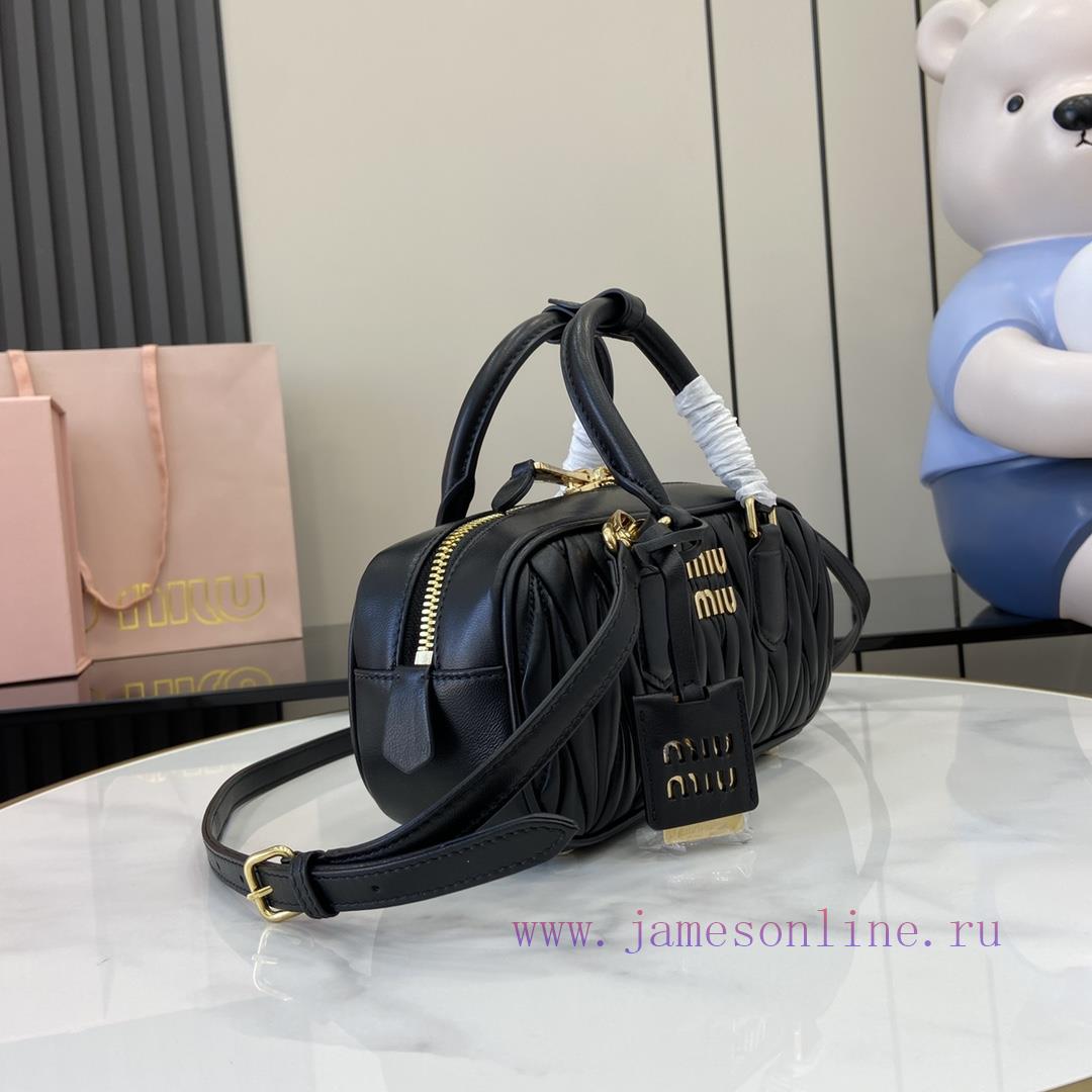 MiuMiu Bags M Home's New Bowling Bag With Complete Original Packaging Featured On The Official Website Is D 15019grn - Image 3