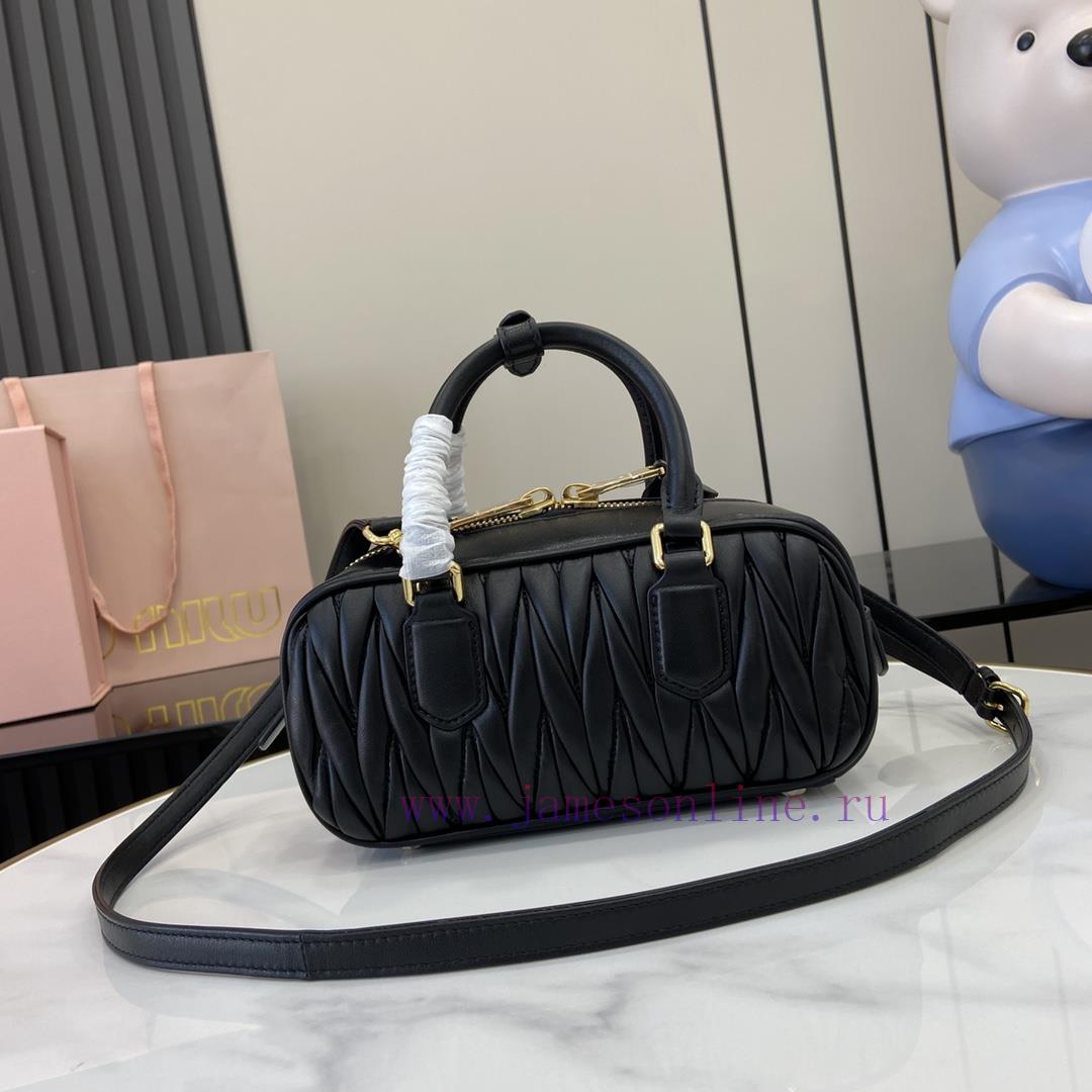 MiuMiu Bags M Home's New Bowling Bag With Complete Original Packaging Featured On The Official Website Is D 15019grn - Image 4
