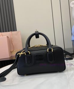 MiuMiu Bags New MIU MIU With Full Original PackagingBlack Bowling Upper Body Effect Miu Miu Ladies ArcadiaT 6zw2ajey
